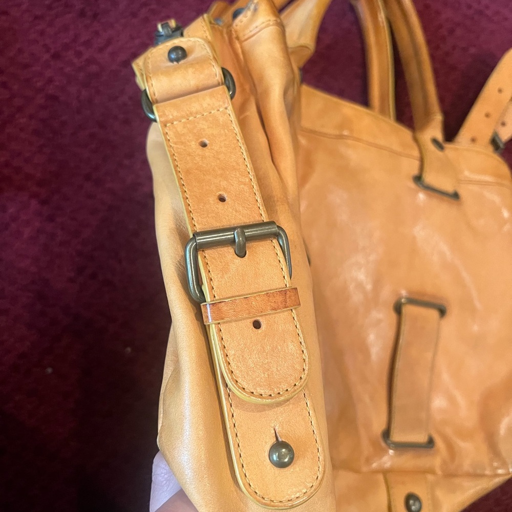 Theory bag 350 retail mustard yellow Multiple pockets HOST PICK - Picture 13 of 14